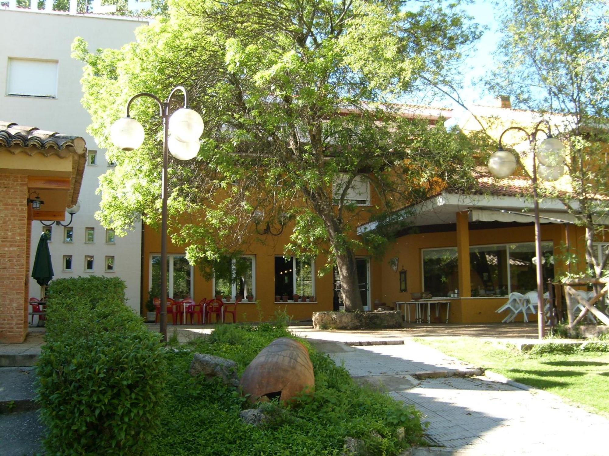 Hotel El Tablazo Villalba de la Sierra Esterno foto